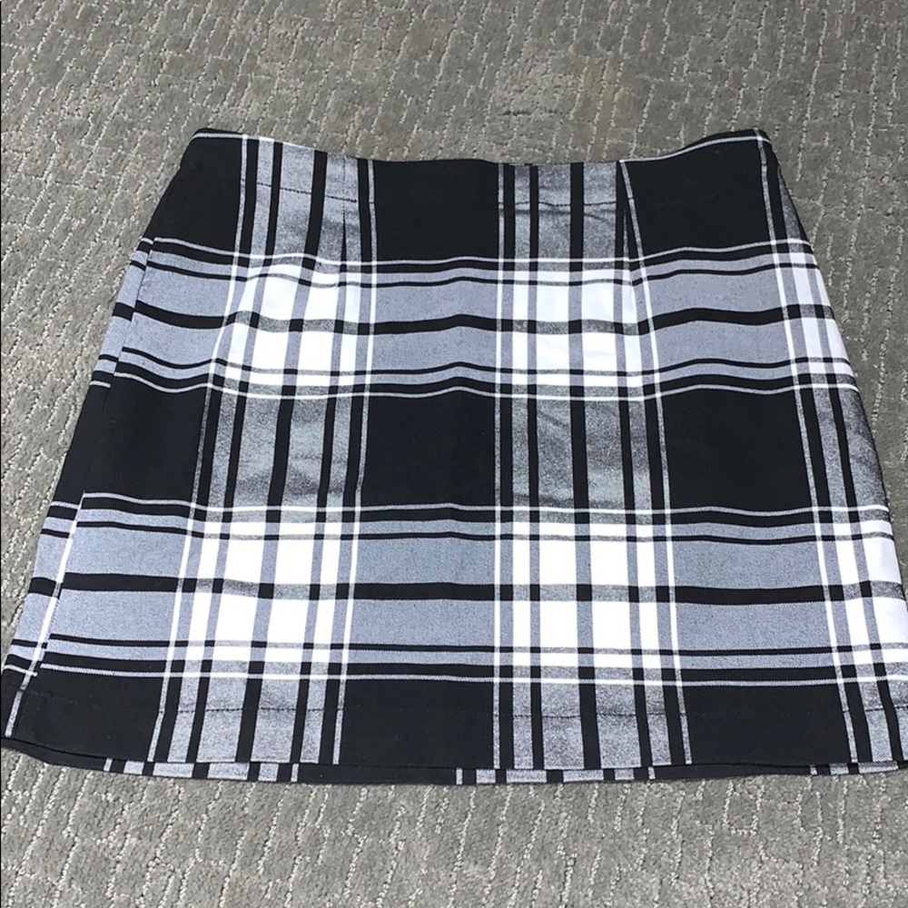 Urban Outfitters plaid mini skirt
